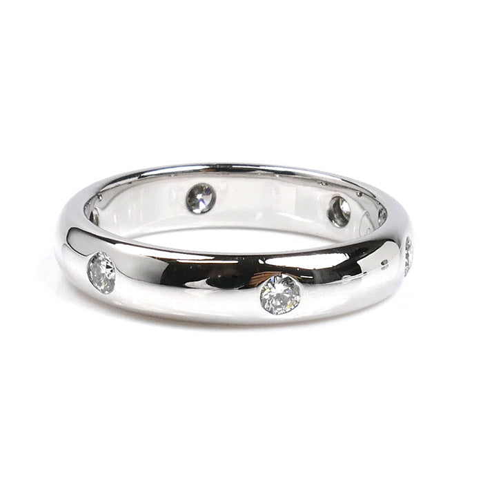CARTIER カルティエ K18WG ホワイトゴールド ステラ ダイヤ リング・指輪 11.5号 52 5.0g レディース【中古】【美品】
