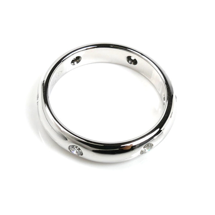 CARTIER カルティエ K18WG ホワイトゴールド ステラ ダイヤ リング・指輪 11.5号 52 5.0g レディース【中古】【美品】