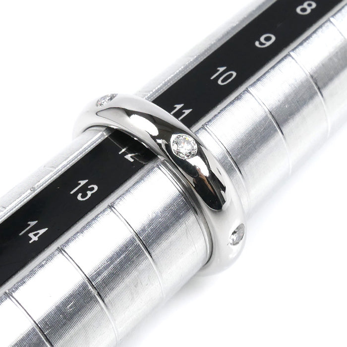 CARTIER カルティエ K18WG ホワイトゴールド ステラ ダイヤ リング・指輪 11.5号 52 5.0g レディース【中古】【美品】