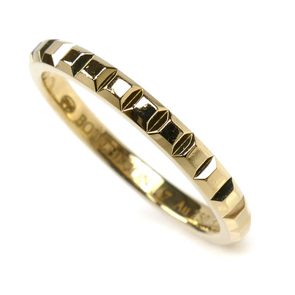 Boucheron ブシュロン K18YG イエローゴールド クルドパリ リング・指輪 JAL01165 7号 47 2.1g レディース【中古】【美品】