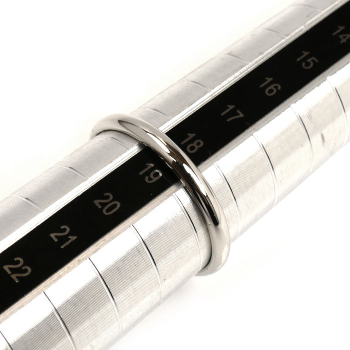 CARTIER カルティエ Pt950プラチナ ウェディング リング・指輪 B4012559 18.5号 59 3.4g メンズ【中古】【美品】