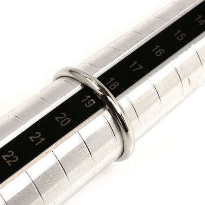 CARTIER カルティエ Pt950プラチナ ウェディング リング・指輪 B4012559 18.5号 59 3.4g メンズ【中古】【美品】