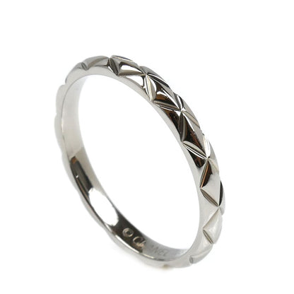 CHANEL シャネル Pt950プラチナ マトラッセ リング・指輪 16.5号 57 3.5g メンズ【中古】【美品】