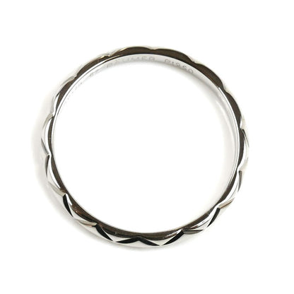 CHANEL シャネル Pt950プラチナ マトラッセ リング・指輪 16.5号 57 3.5g メンズ【中古】【美品】