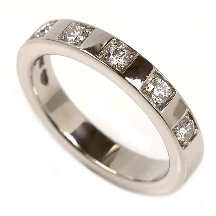 BVLGARI ブルガリ Pt950プラチナ マリーミー 5P ダイヤ リング・指輪 336845 6号 5.2g レディース【中古】【美品】