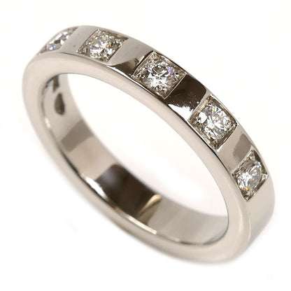 BVLGARI ブルガリ Pt950プラチナ マリーミー 5P ダイヤ リング・指輪 336845 6号 5.2g レディース【中古】【美品】