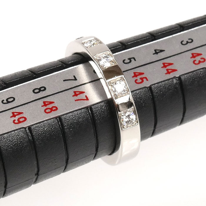 BVLGARI ブルガリ Pt950プラチナ マリーミー 5P ダイヤ リング・指輪 336845 6号 5.2g レディース【中古】【美品】