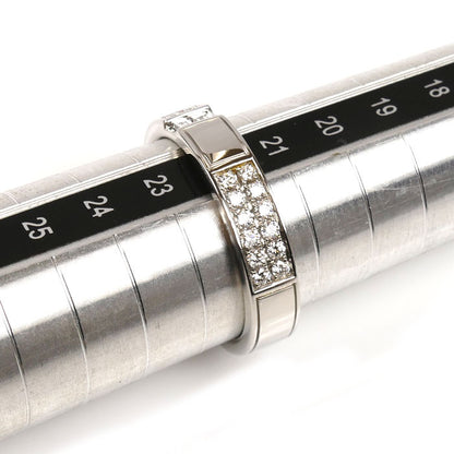 HARRY WINSTON ハリーウィンストン Pt950プラチナ トラフィック アクセント バンド ダイヤ リング・指輪 WBDPACWDTRF-100 22号 12.5g メンズ【中古】【美品】