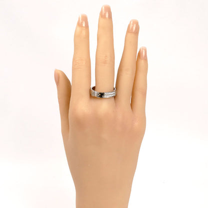 HARRY WINSTON ハリーウィンストン Pt950プラチナ トラフィック アクセント バンド ダイヤ リング・指輪 WBDPACWDTRF-100 22号 12.5g メンズ【中古】【美品】