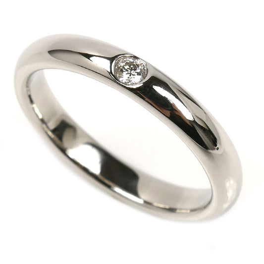 HARRY WINSTON ハリーウィンストン Pt950プラチナ ラウンドマリッジ ダイヤ リング・指輪 WBDPRDBZ3MM-065 12.5号 5.5g レディース【中古】【美品】