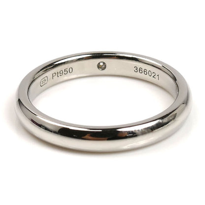 HARRY WINSTON ハリーウィンストン Pt950プラチナ ラウンドマリッジ ダイヤ リング・指輪 WBDPRDBZ3MM-065 12.5号 5.5g レディース【中古】【美品】