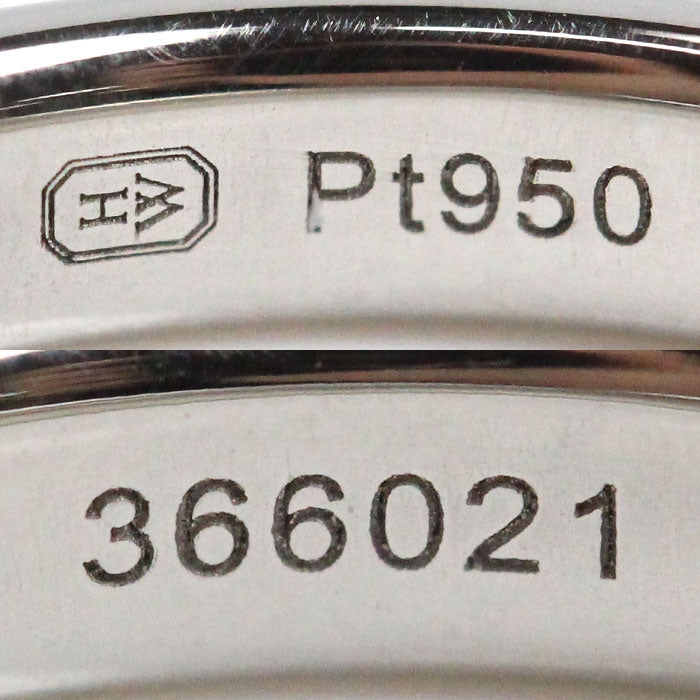 HARRY WINSTON ハリーウィンストン Pt950プラチナ ラウンドマリッジ ダイヤ リング・指輪 WBDPRDBZ3MM-065 12.5号 5.5g レディース【中古】【美品】