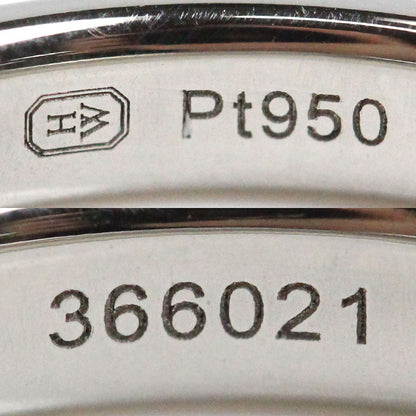 HARRY WINSTON ハリーウィンストン Pt950プラチナ ラウンドマリッジ ダイヤ リング・指輪 WBDPRDBZ3MM-065 12.5号 5.5g レディース【中古】【美品】