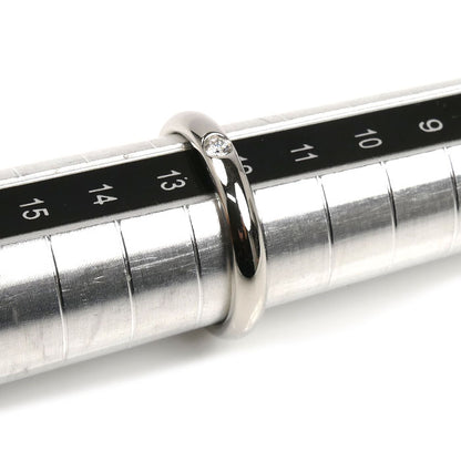 HARRY WINSTON ハリーウィンストン Pt950プラチナ ラウンドマリッジ ダイヤ リング・指輪 WBDPRDBZ3MM-065 12.5号 5.5g レディース【中古】【美品】