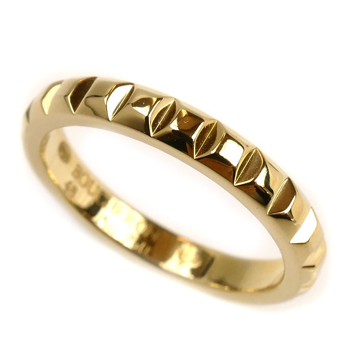 Boucheron ブシュロン K18YG イエローゴールド クルドパリ ミディアム リング・指輪 JAL00008 8号 48 3.4g レディース【中古】【美品】