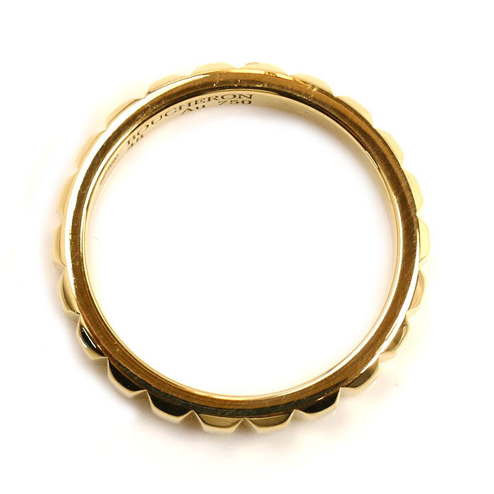 Boucheron ブシュロン K18YG イエローゴールド クルドパリ ミディアム リング・指輪 JAL00008 8号 48 3.4g レディース【中古】【美品】