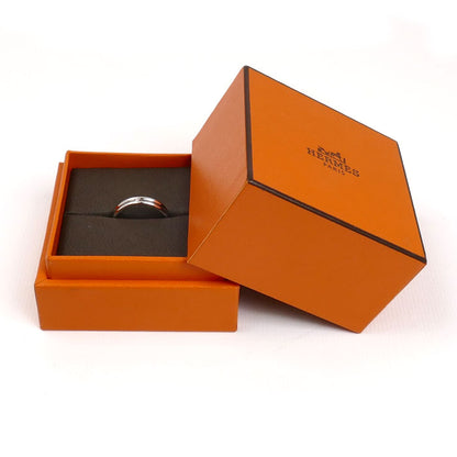 HERMES エルメス K18WG ホワイトゴールド アリアンヌ リング・指輪 H119834B 15.5号 56 3.2g メンズ【中古】【美品】