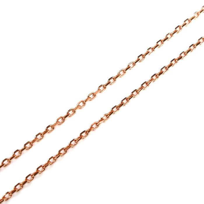 Chaumet ショーメ K18PG ピンクゴールド ジュ ドゥ リアン クリソプレーズ ダイヤ ネックレス 083050 3.1g 38/40/42cm レディース【中古】