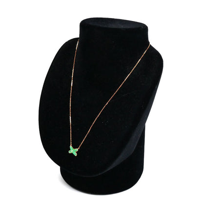 Chaumet ショーメ K18PG ピンクゴールド ジュ ドゥ リアン クリソプレーズ ダイヤ ネックレス 083050 3.1g 38/40/42cm レディース【中古】