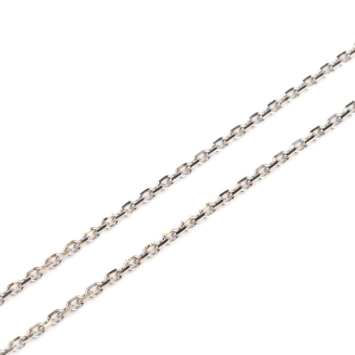 Chaumet ショーメ K18WG ホワイトゴールド ビーマイラブ ダイヤ ネックレス 083982 4.2g 38/40/42cm レディース【中古】【美品】