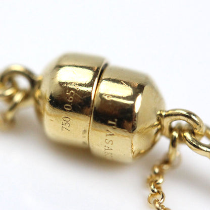 TASAKI タサキ K18YG イエローゴールド ダイヤ ブレスレット ダイヤモンド0.65ct 5.3g 内径17.5cm レディース【中古】