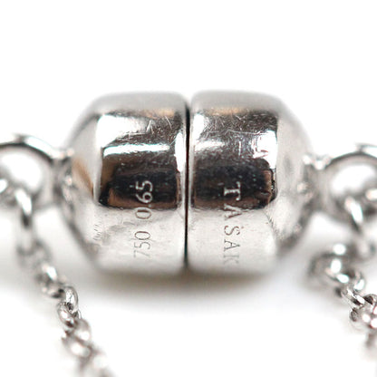 TASAKI タサキ K18WG ホワイトゴールド ダイヤ ブレスレット ダイヤモンド0.65ct 4.9g 内径17.5cm レディース【中古】