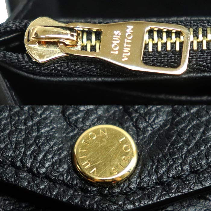 LOUIS VUITTON ルイ・ヴィトン ポルトフォイユサラ 長財布 モノグラムアンプラント ノワール M82257 ICチップ レディース【中古】