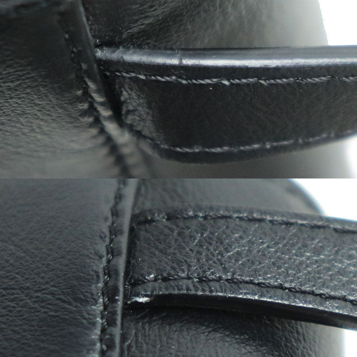 TOD’S トッズ Tタイムレス ショルダーバッグ フォンポーチ ブラック XAWTSAOV302RORB999 スマホケース レディース【中古】