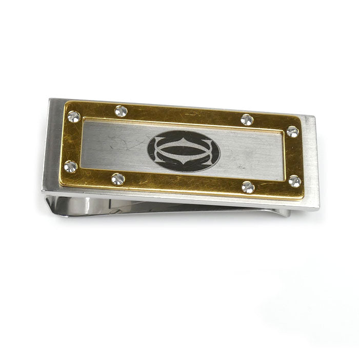 CARTIER カルティエ ステンレス サントス ドゥ カルティエ ラージ マネークリップ OG000865 メンズ【中古】