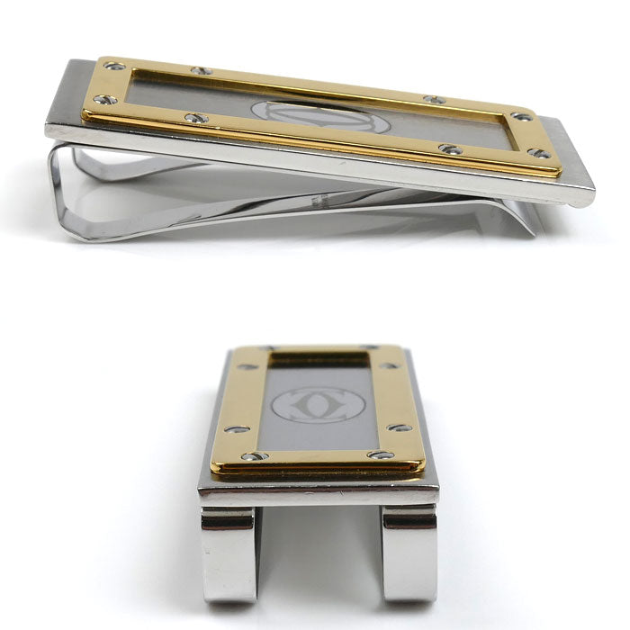 り*さ様 Cartier　カルティエ　サントス ドゥ カルティエ 　マネークリッ 国内発送☆Cartier】サントス ドゥ カルティエ マネークリップ