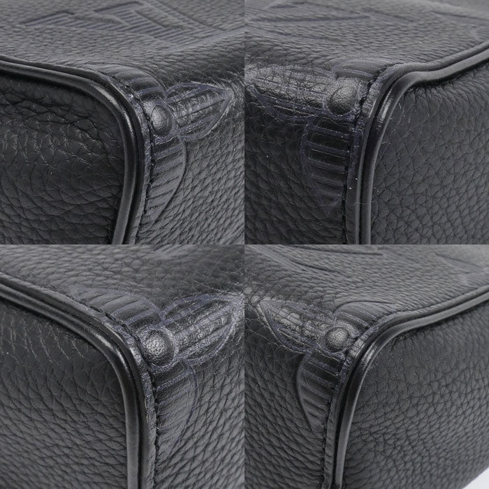 LOUIS VUITTON ルイ・ヴィトン ヴァヴァンNV セカンドバッグ モノグラムシャドウ ブラック M57292 ICチップ メンズ【中古】