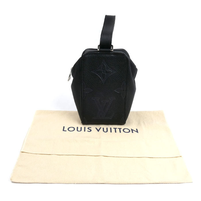 LOUIS VUITTON ルイ・ヴィトン ヴァヴァンNV セカンドバッグ モノグラムシャドウ ブラック M57292 ICチップ メンズ【中古】