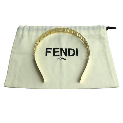 FENDI フェンディ GP ロゴ ヘアアクセサリー カチューシャ 8AH080 B08 レディース【中古】【美品】