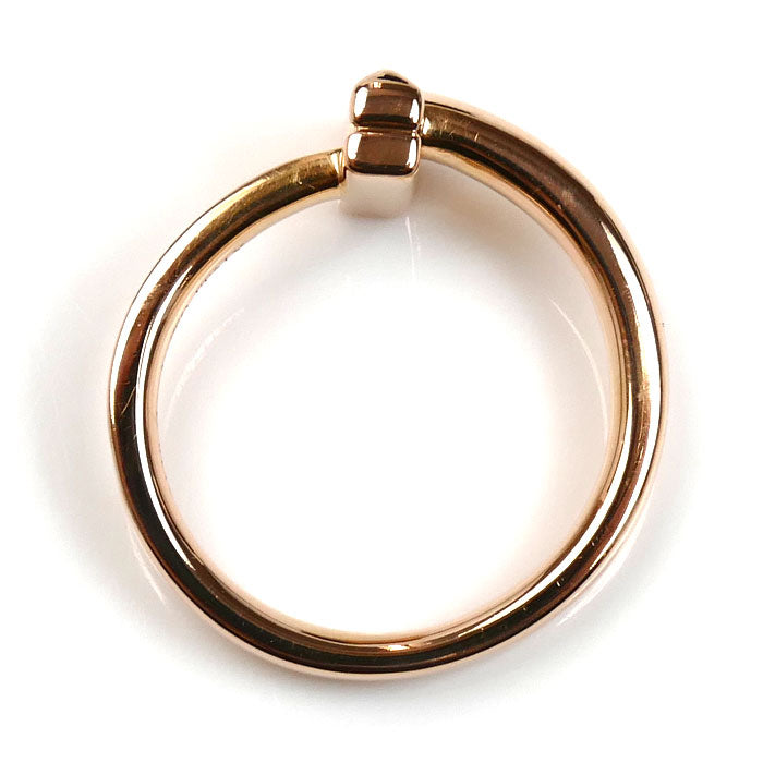 TIFFANY&Co. ティファニー K18PG ピンクゴールド Tワン ナロー ダイヤ リング・指輪 67795245 ダイヤモンド 7号 3.7g レディース【中古】