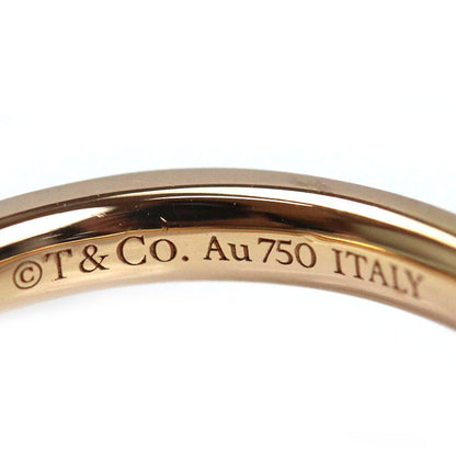 TIFFANY&Co. ティファニー K18PG ピンクゴールド Tワン ナロー ダイヤ リング・指輪 67795245 ダイヤモンド 7号 3.7g レディース【中古】