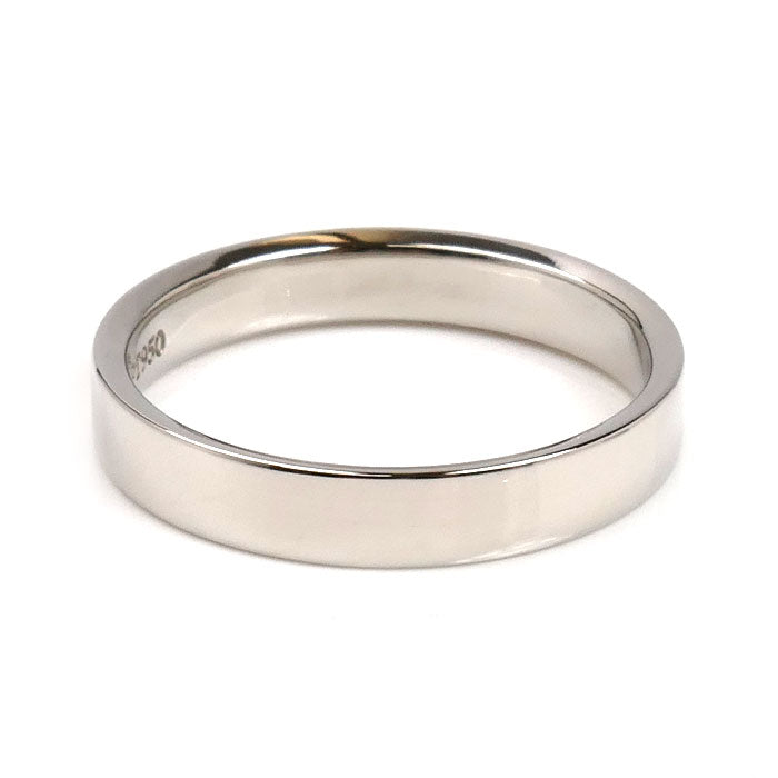 TIFFANY&Co. ティファニー Pt950プラチナ フラットバンド リング・指輪 20号 7.0g メンズ【中古】【美品】