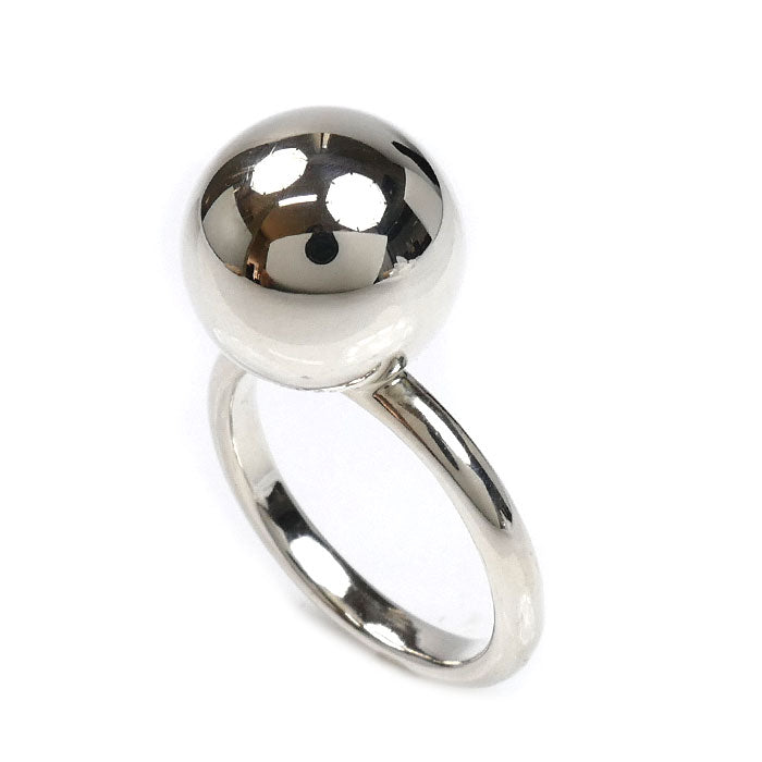 TIFFANY&Co. ティファニー シルバー925 ハードウェア ボール リング・指輪 8号 4.5g レディース【中古】