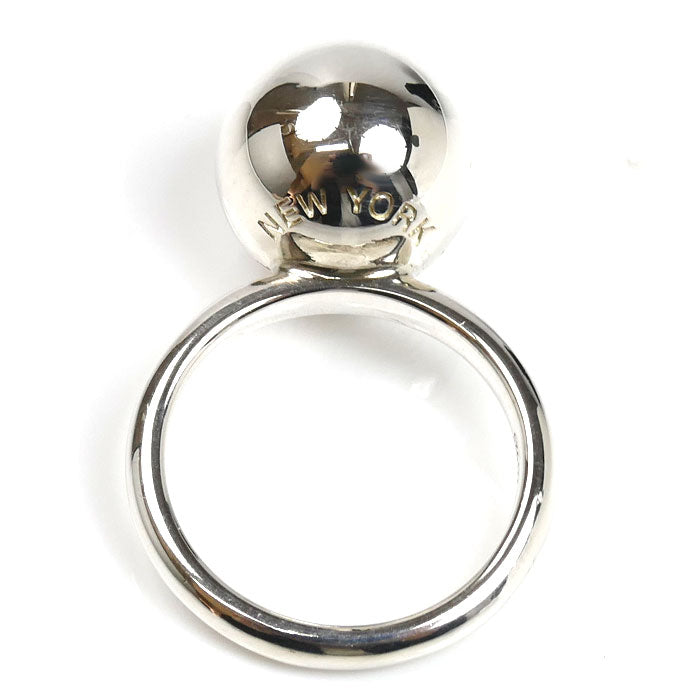 TIFFANY&Co. ティファニー シルバー925 ハードウェア ボール リング・指輪 8号 4.5g レディース【中古】