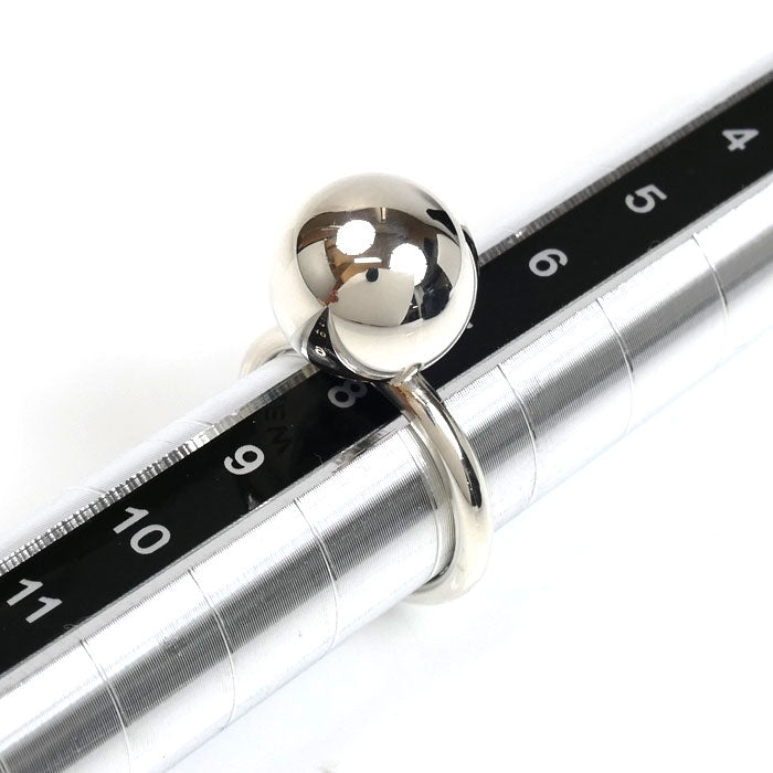 TIFFANY&Co. ティファニー シルバー925 ハードウェア ボール リング・指輪 8号 4.5g レディース【中古】