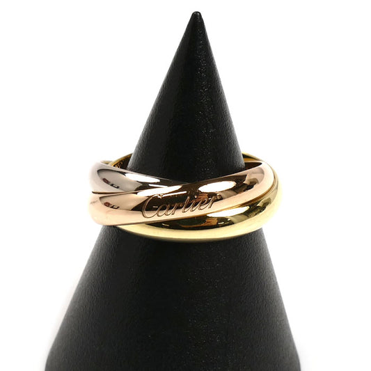 CARTIER カルティエ K18YG/PG/WG トリニティ リング・指輪 B4234253 13号 53 7.8g レディース【中古】【美品】