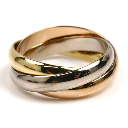 CARTIER カルティエ K18YG/PG/WG トリニティ リング・指輪 B4234253 13号 53 7.8g レディース【中古】【美品】