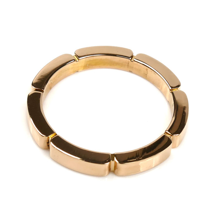 CARTIER カルティエ K18PG ピンクゴールド マイヨンパンテール 4Pダイヤ リング・指輪 B4080551 11号 51 3.8g レディース【中古】