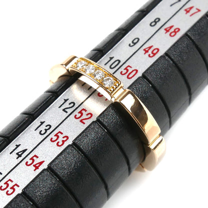 CARTIER カルティエ K18PG ピンクゴールド マイヨンパンテール 4Pダイヤ リング・指輪 B4080551 11号 51 3.8g レディース【中古】
