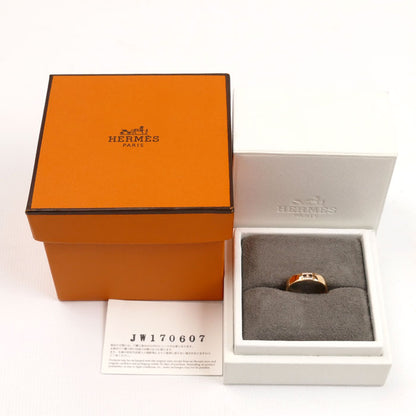 HERMES エルメス K18PG ピンクゴールド エヴァー・ヘラクレス ダイヤ リング・指輪 H119850B 7号 47 3.0g レディース【中古】【美品】