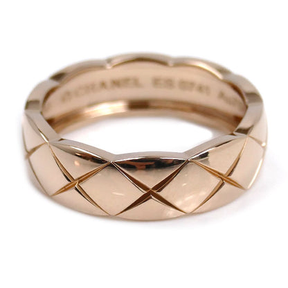 CHANEL シャネル K18PG ピンクゴールド ココクラッシュ リング・指輪 J10817 20号 60 7.2g メンズ【中古】【美品】