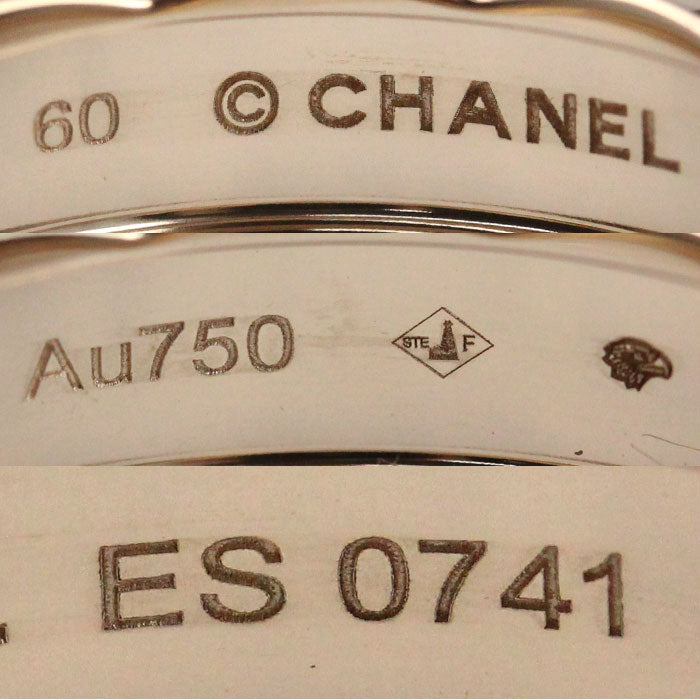 CHANEL シャネル K18PG ピンクゴールド ココクラッシュ リング・指輪 J10817 20号 60 7.2g メンズ【中古】【美品】