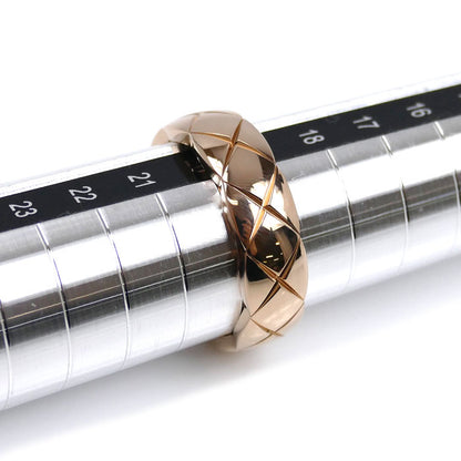 CHANEL シャネル K18PG ピンクゴールド ココクラッシュ リング・指輪 J10817 20号 60 7.2g メンズ【中古】【美品】