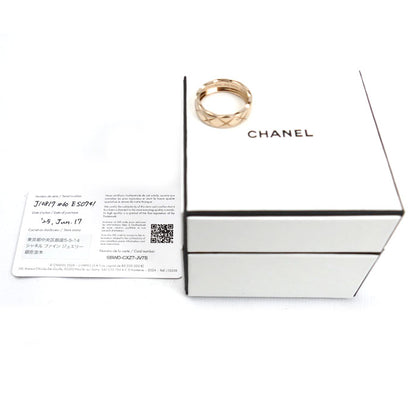 CHANEL シャネル K18PG ピンクゴールド ココクラッシュ リング・指輪 J10817 20号 60 7.2g メンズ【中古】【美品】