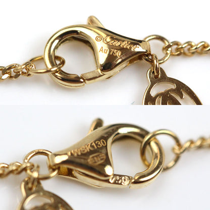 CARTIER カルティエ K18YG/PG/WG トリニティ クッション ネックレス B7224955 10.5g 50cm レディース【中古】【美品】