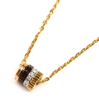 Boucheron ブシュロン K18YG/PG/WG キャトル クラシック ダイヤ ネックレス JPN00668 9.5g 47cm レディース【中古】【美品】
